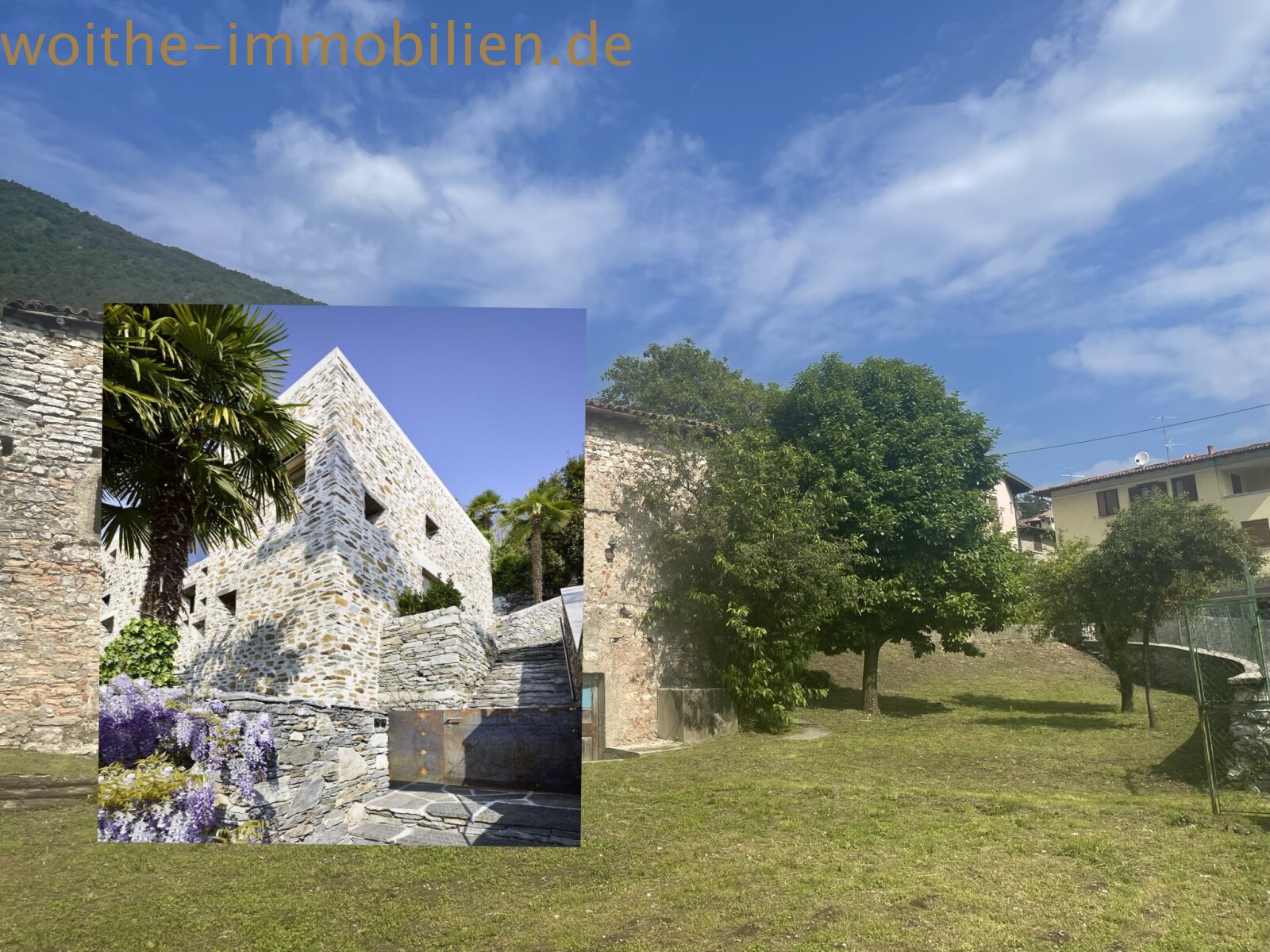Baugrundstück am Gardasee in Tignale