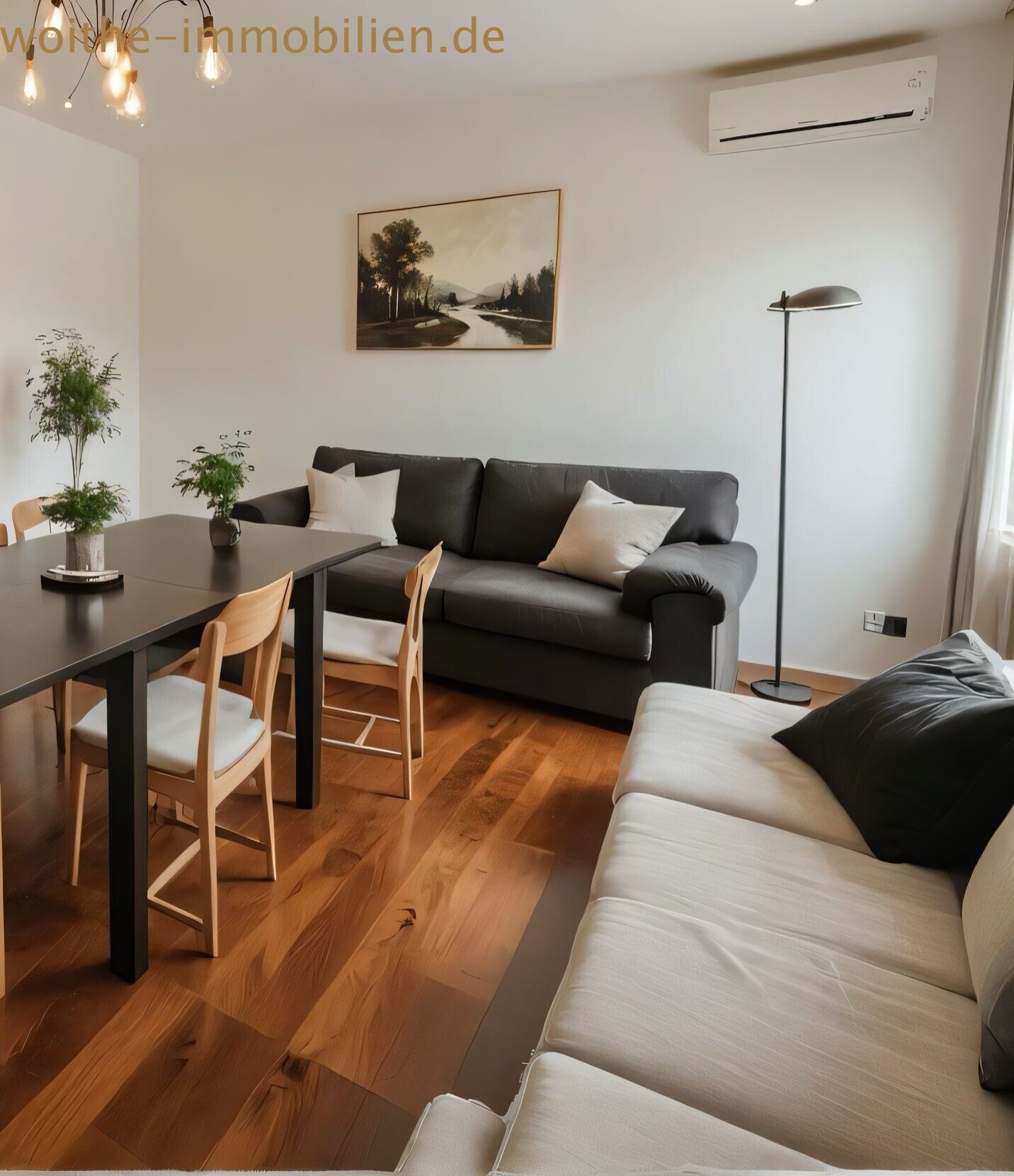 Großzügige Wohnung mit Gartennutzung