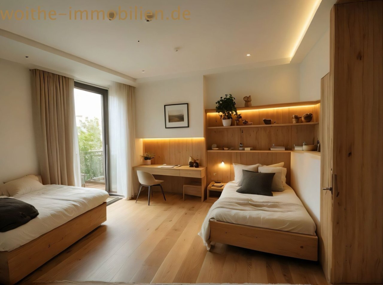 Schlafzimmer 1 - Möblierungsvorschlag Schlafzimmer 1 - Möblierungsvorschlag