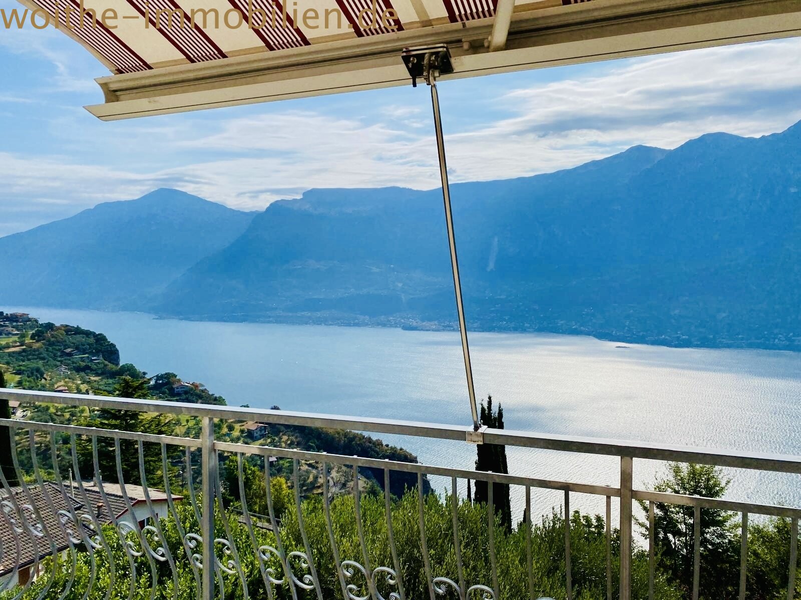 Landhaus-Villa Tremosine Seeblick Panorama Monte Baldo