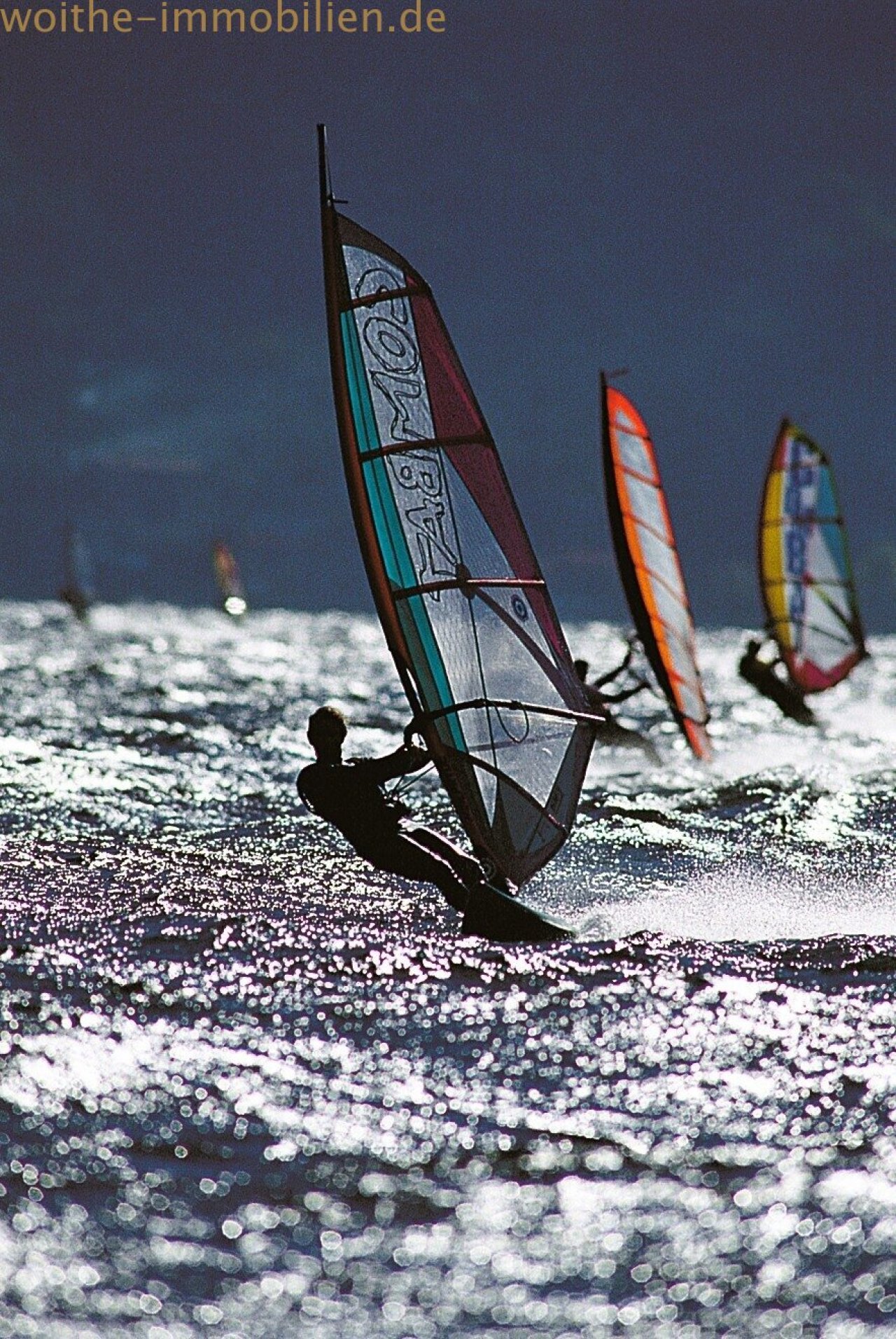 Wassersport Gardasee Kitesurfen Windsurfen Campione del Garda