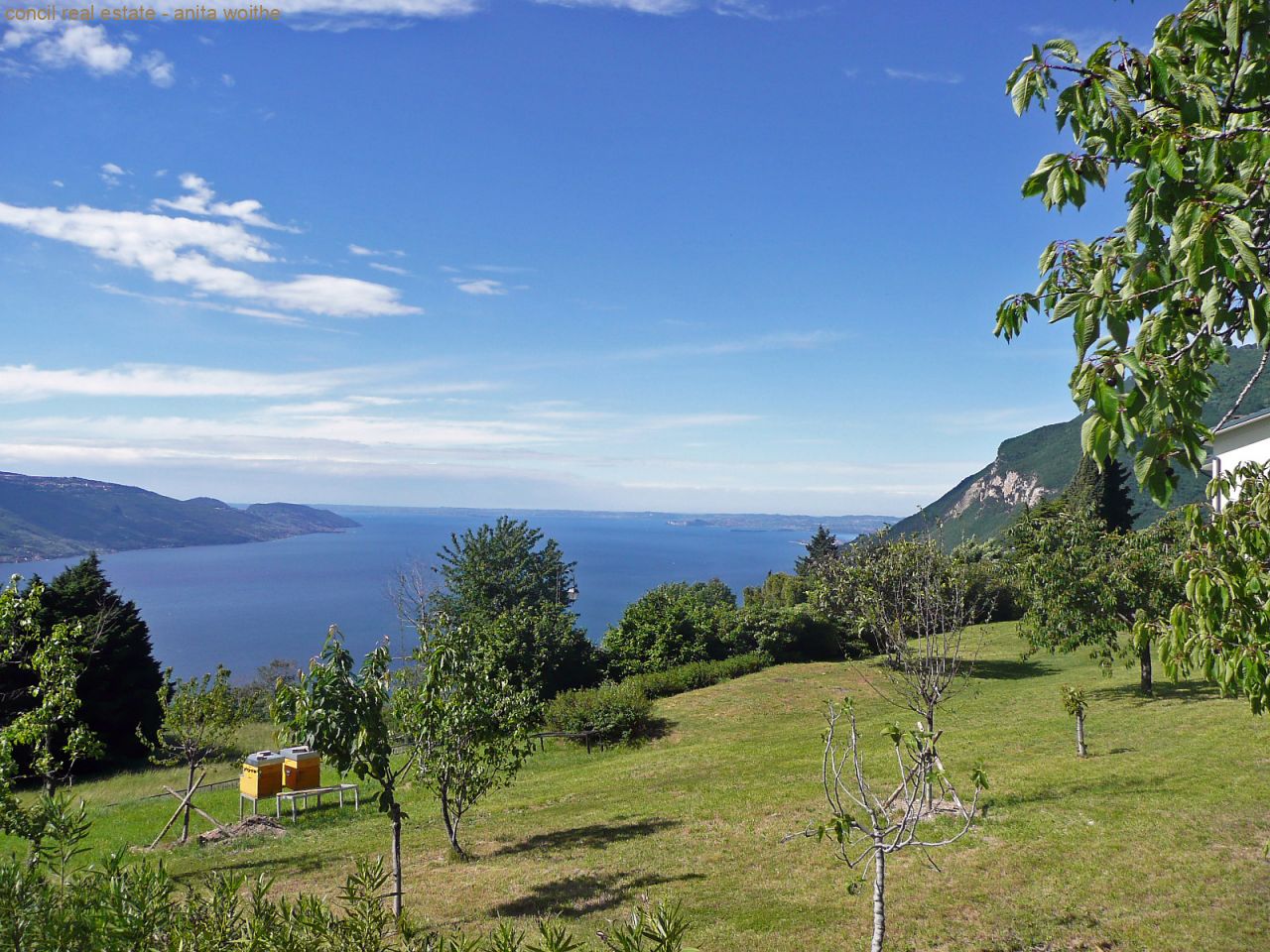 Blick von der Residenz zum See